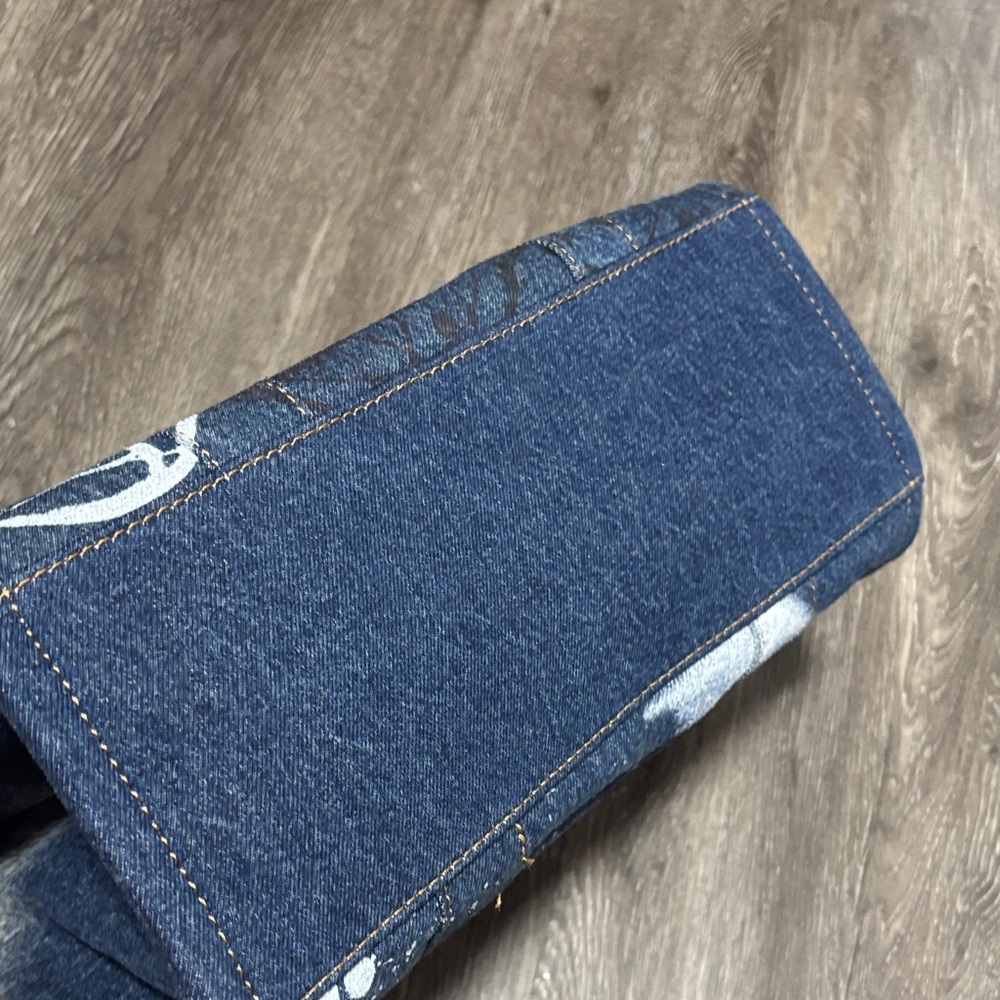 Marc Jacobs Futura Denim Medium Tote - Picture 3 of 4